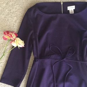 Fit and flare maternity dress by Motherhood